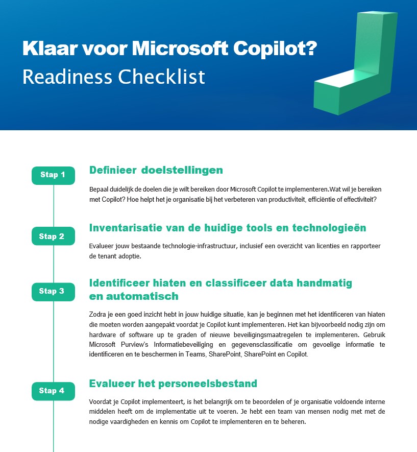 AI Copilot readiness checklist