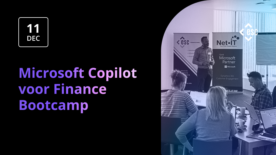 Microsoft Copilot voor Finance bootcamp